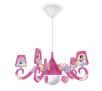 Philips Princess chandelier pink 1x15W 230V 71757/28/16