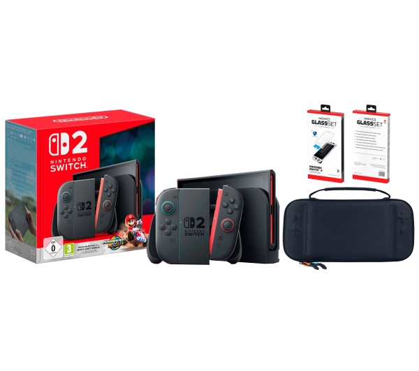 Nintendo Switch 2 Joy-Con Czarny + Mario Kart World + Super