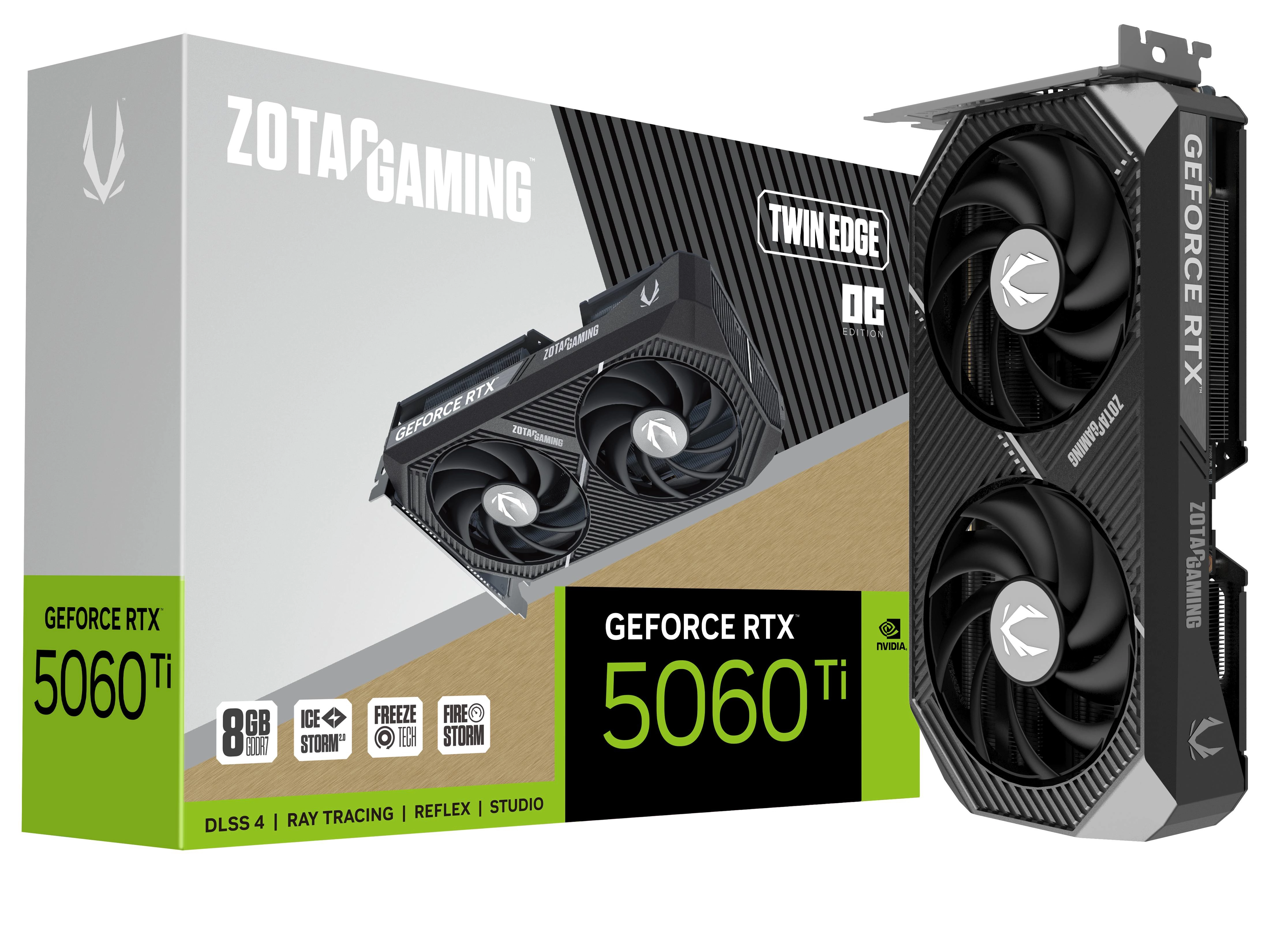 Karta graficzna Zotac GeForce RTX 5060 Ti Twin Edge OC 8GB GDDR7 128bit DLSS 4