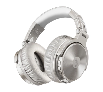 Słuchawki bezprzewodowe Oneodio Pro C Silver Nauszne Bluetooth 5.2 Srebrny