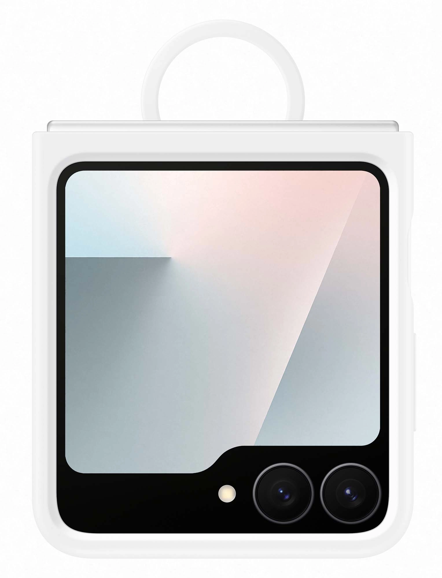 Etui Samsung Silicone Cover do Galaxy Z Flip7 FE Biały