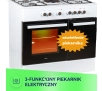 Kuchnia gazowo-elektryczna MPM 96-KGE-15 z możliwością podłączenia LPG