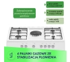 Kuchnia gazowo-elektryczna MPM 96-KGE-15 z możliwością podłączenia LPG