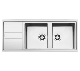 Zlewozmywak Smeg LDR116-2 Stal szlachetna Stalowy