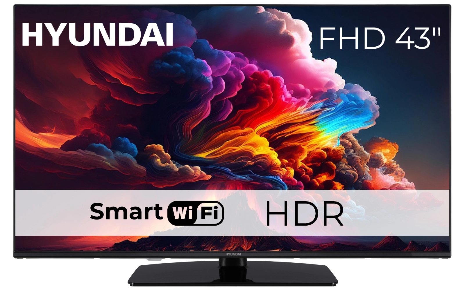 Telewizor Hyundai FLM43TS349SMART 43" LED Full HD Smart TV DVB-T2