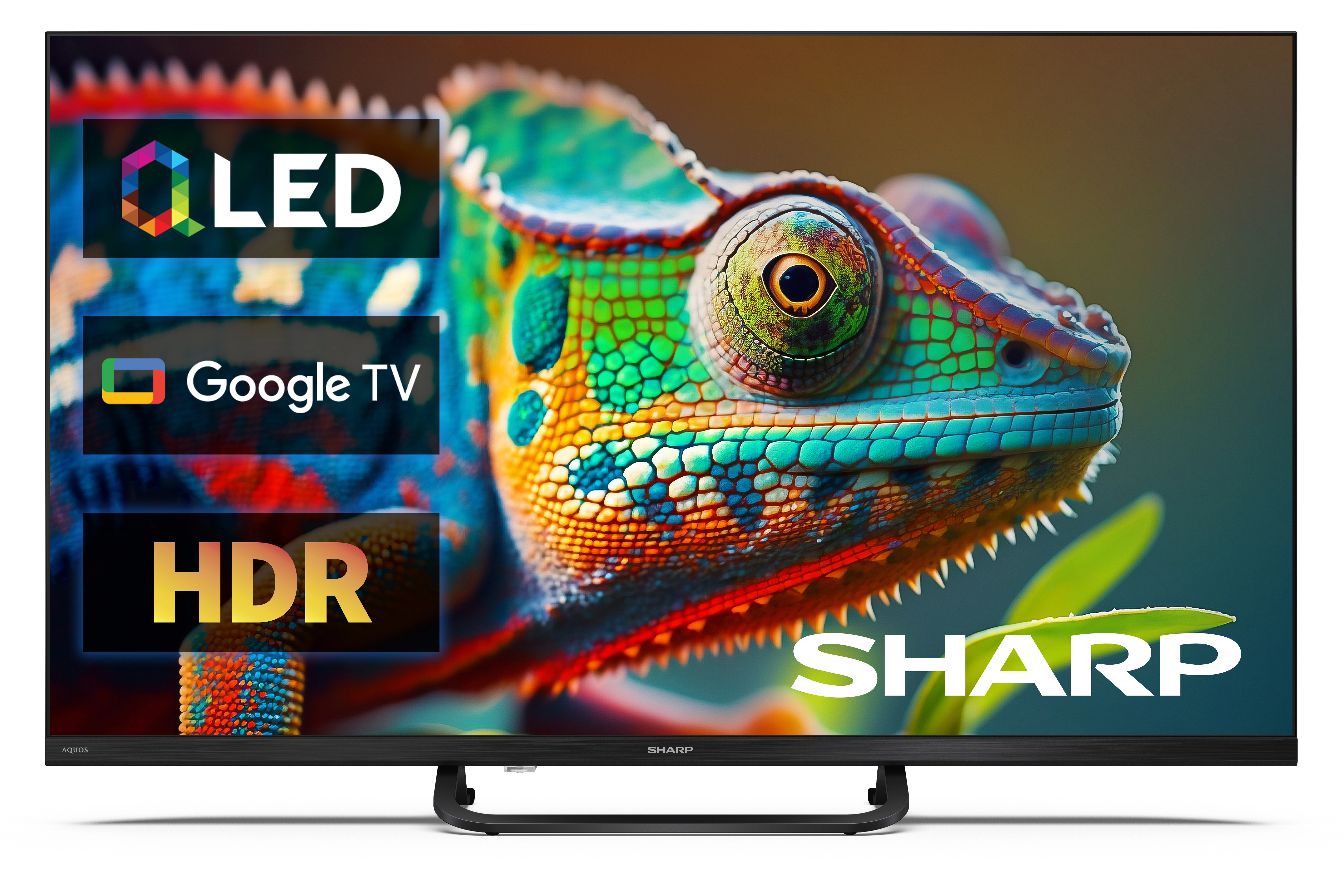 Telewizor Sharp 32HF3865E 32" QLED Full HD Google TV DVB-T2