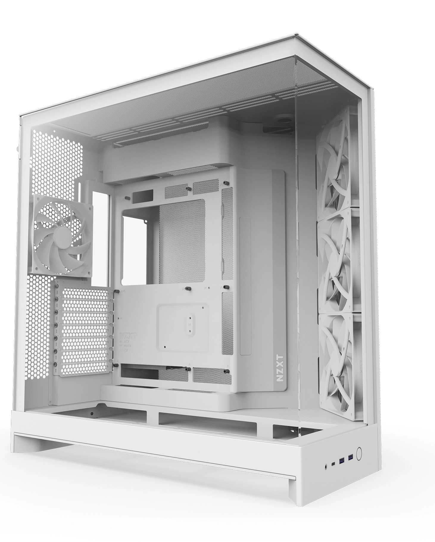Obudowa NZXT H9 Flow 2025 Biały