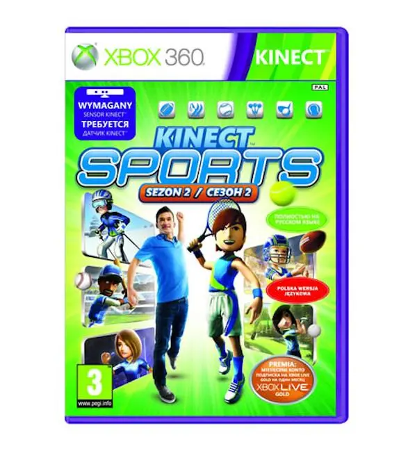 Gra Kinect Sports 2 Gra na Xbox 360
