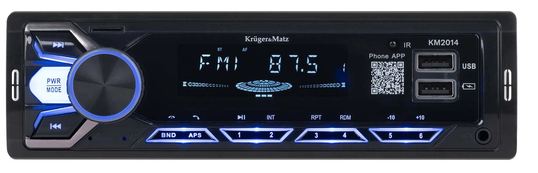 Kruger & Matz KM2014 z USB 4x15W Bluetooth miniaturka