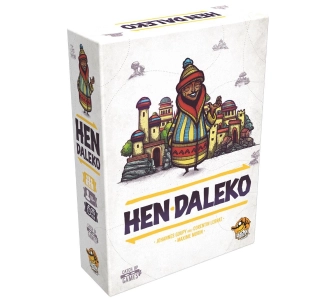 Gra karciana Hen Daleko (żółte pudełko)
