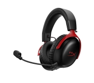 HyperX Cloud III S Wireless Nauszne Czarno-czerwony
