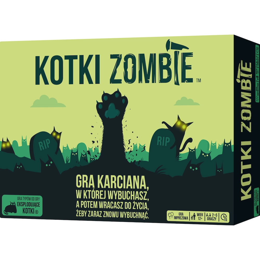 Gra karciana Eksplodujące Kotki: Zombie