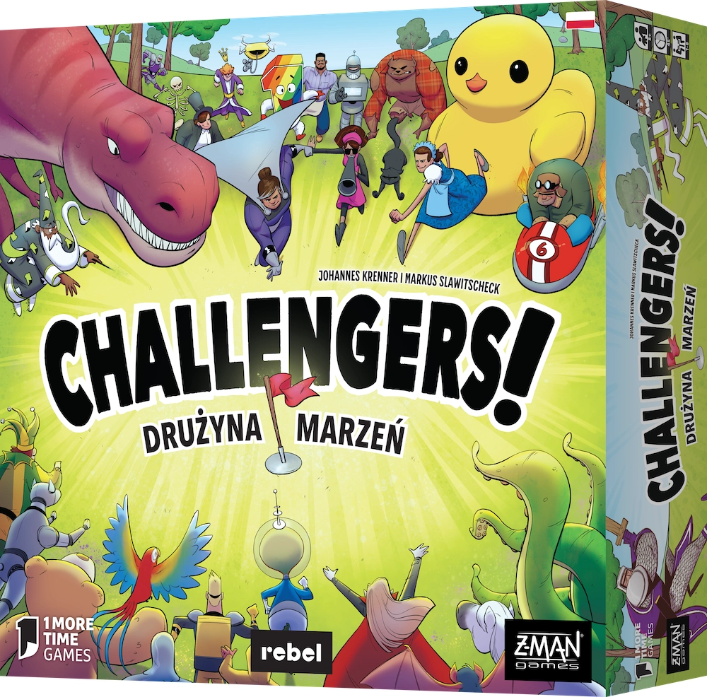 Gra planszowa Challengers: Drużyna marzeń