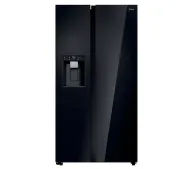 Haier SBS HSW79F18DIGB No Frost 177,5cm Dystrybutor wody i lodu Czarne szkło