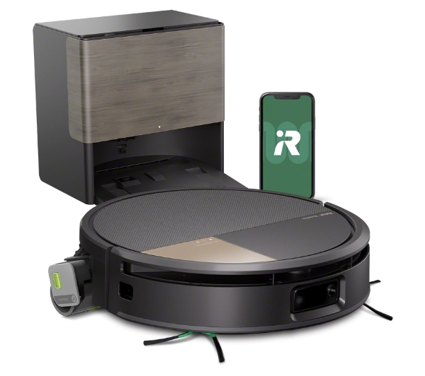 iRobot Roomba Max 705 Combo Funkcja mopowania Stacja oczyszczająca Tworzenie mapy pomieszczenia 68dB Czarny