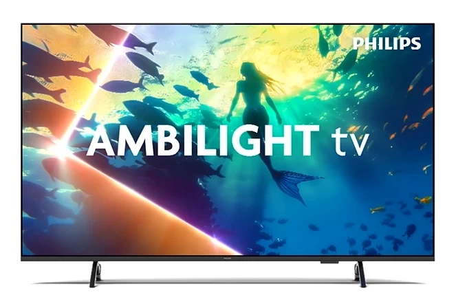 Telewizor Philips 55PUS8010/12 55" LED 4K Titan OS Ambilight Dolby Atmos DTS-X HDMI 2.1 DVB-T2
