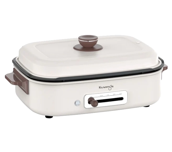 Kuvings Multigrill Ceramic Plus Kremowy