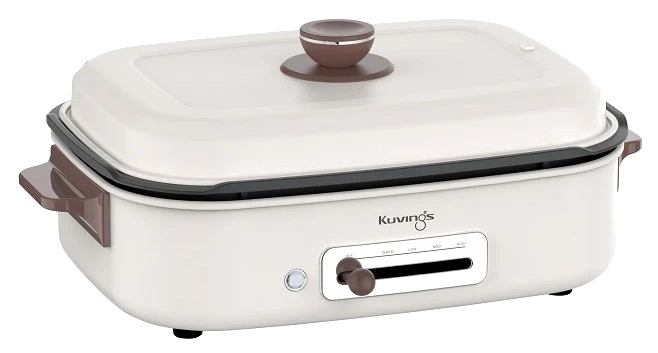 Kuvings Multigrill Ceramic Plus Kremowy