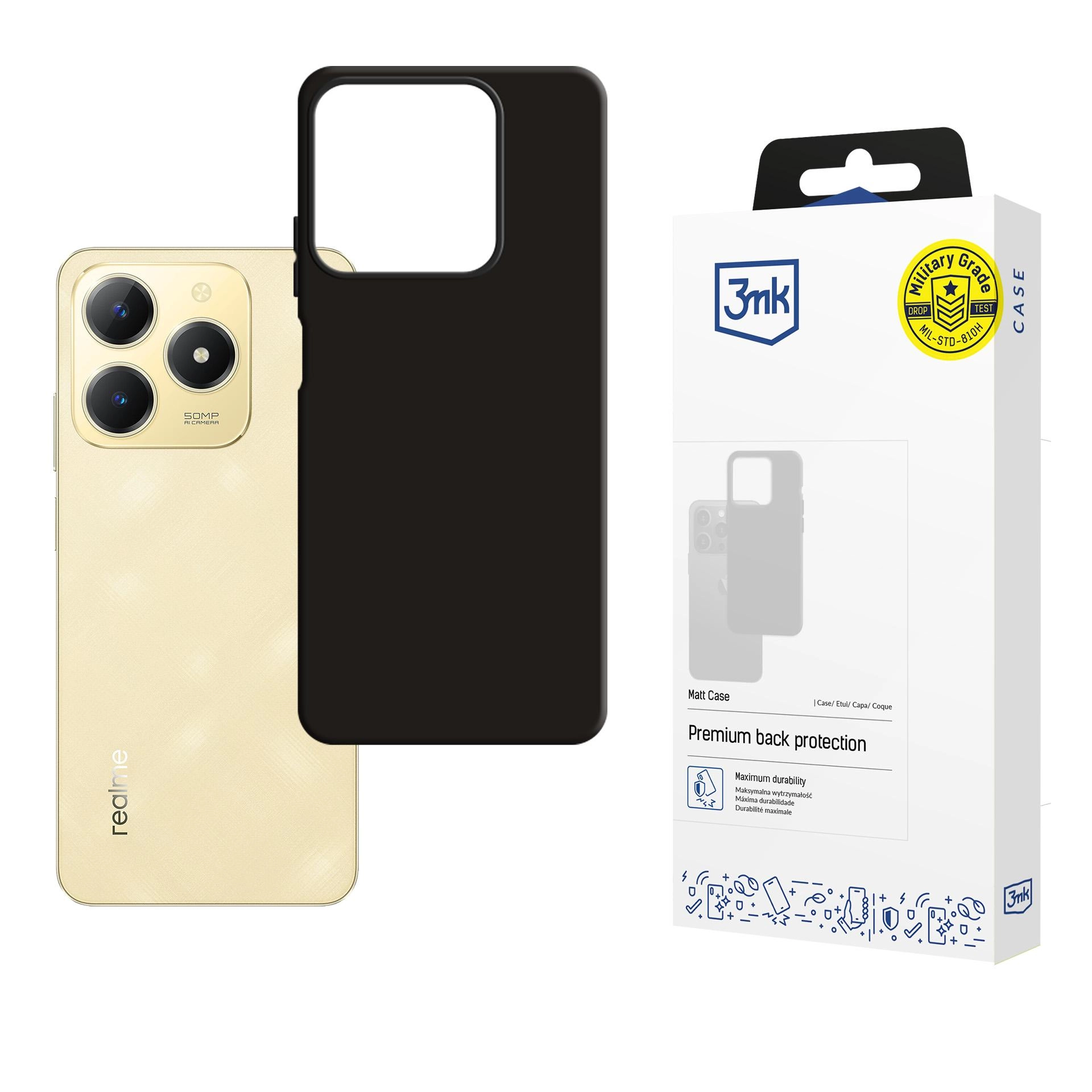 Etui 3mk Matt Case do Realme C61