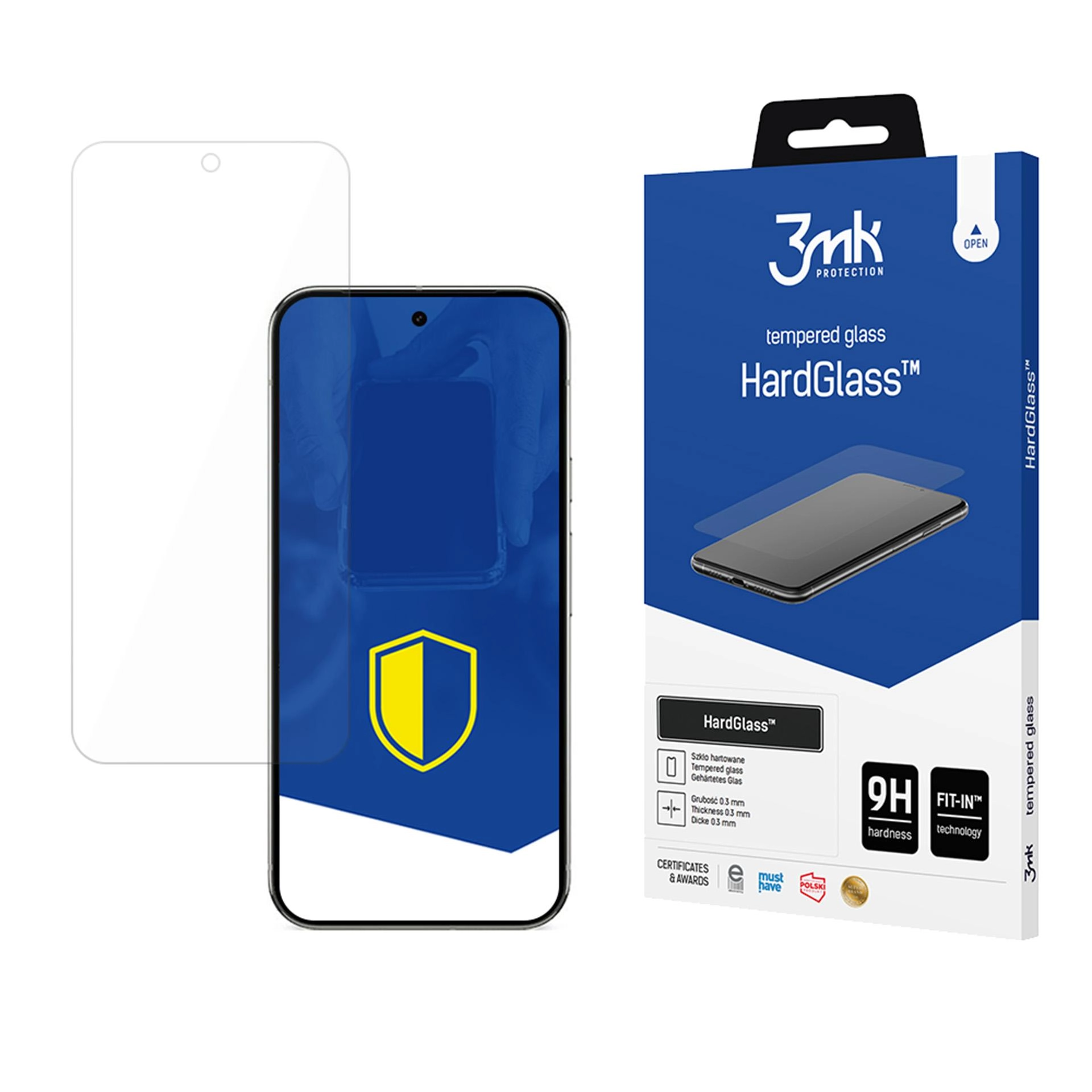 Szkło hartowane 3mk HardGlass do Google Pixel 9 Pro XL