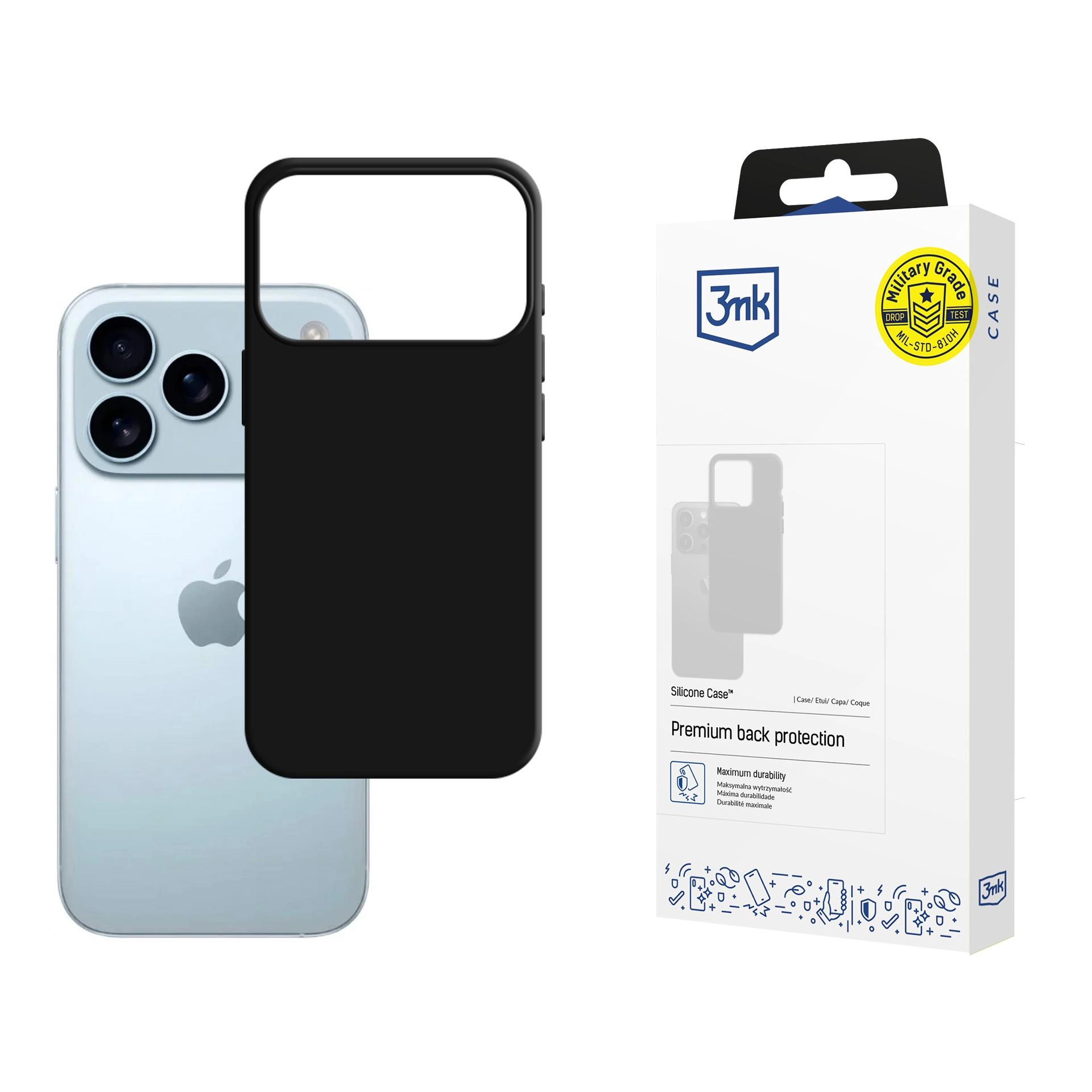 Etui 3mk Silicone Case do iPhone 17 Pro Max