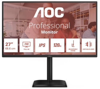 Monitor AOC 27E4U 27" Full HD IPS 120Hz 4ms