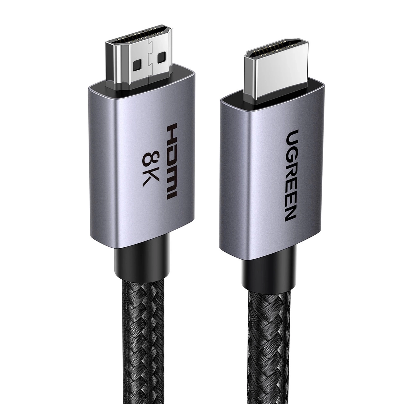 Kabel HDMI UGREEN HD171 8K Ultra High Speed HDMI 2.1 2m Szary