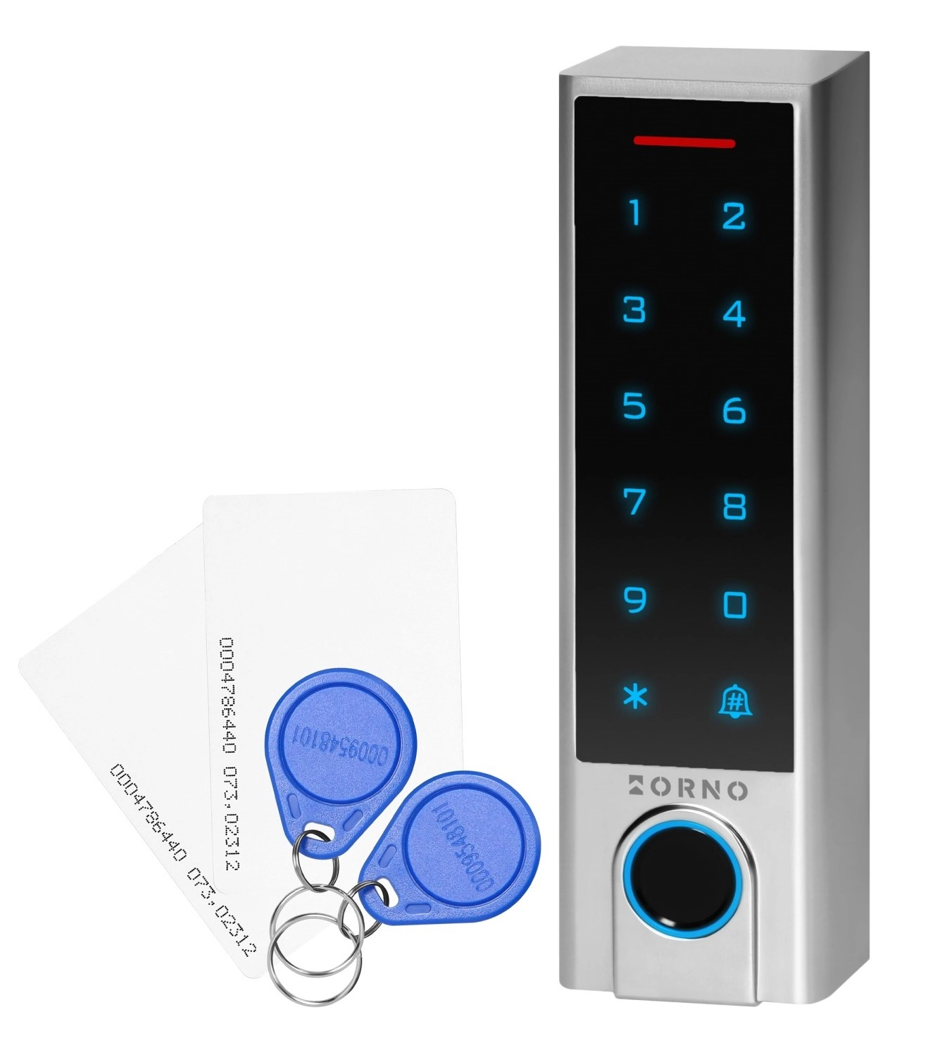 Zamek Orno OR-ZS-830 szyfrowy czytnik linii papilarnych,kart i breloków Wi-Fi Tuya Smart
