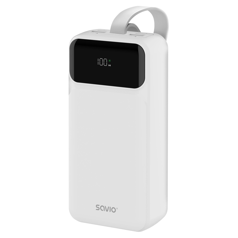Powerbank Savio BA-11 30000mAh 22,5W Biały