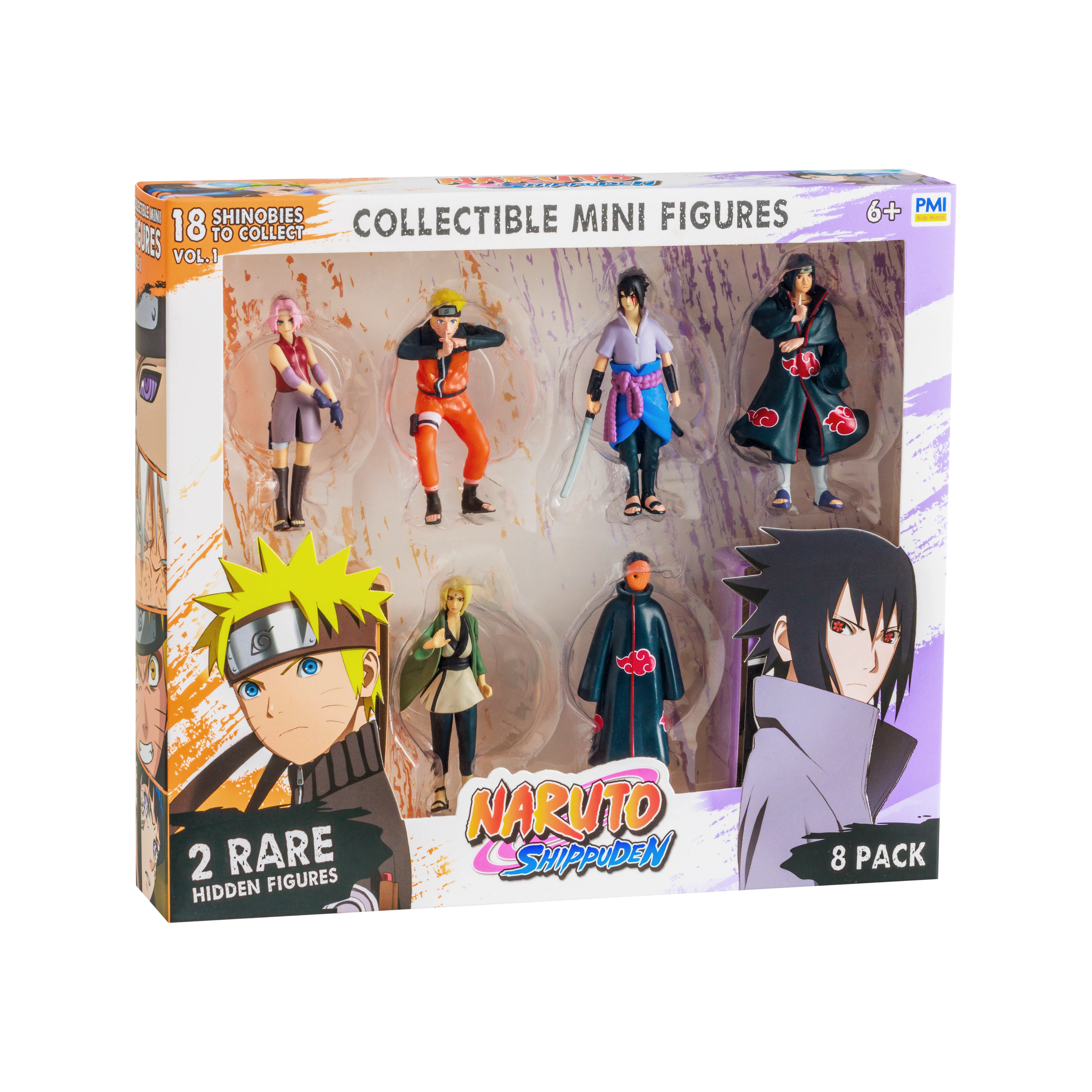 Figurka PMI Kids World Naruto Shippuden 8 pack