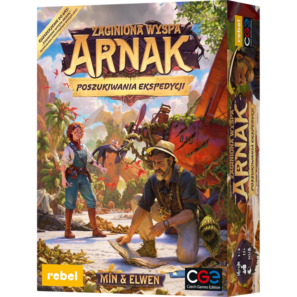 Rozszerzenie do gry Zaginiona Wyspa Arnak Poszukiwania Ekspedycji