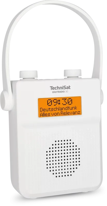 Radioodbiornik TechniSat DigitRadio 30 Radio FM DAB+ Bluetooth Biały