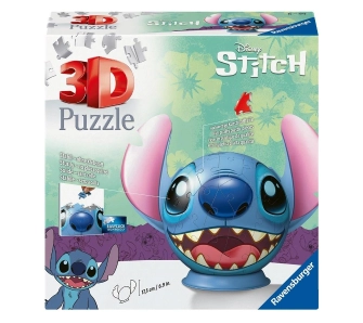 Puzzle Kula 3D Disney Stitch 77 elementów