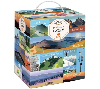 Puzzle Puzzlove Polskie góry 1000 elementów