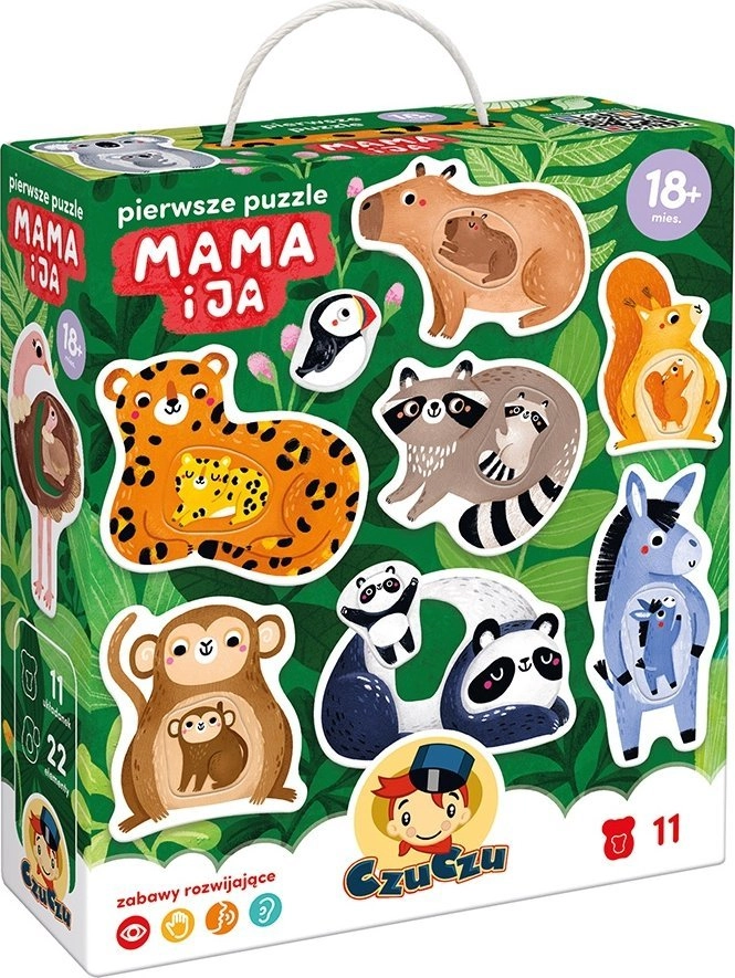 Puzzle Pierwsze puzzle Mama i ja 11 elementów