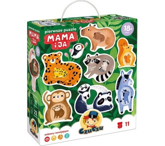 Puzzle Pierwsze puzzle Mama i ja 11 elementów