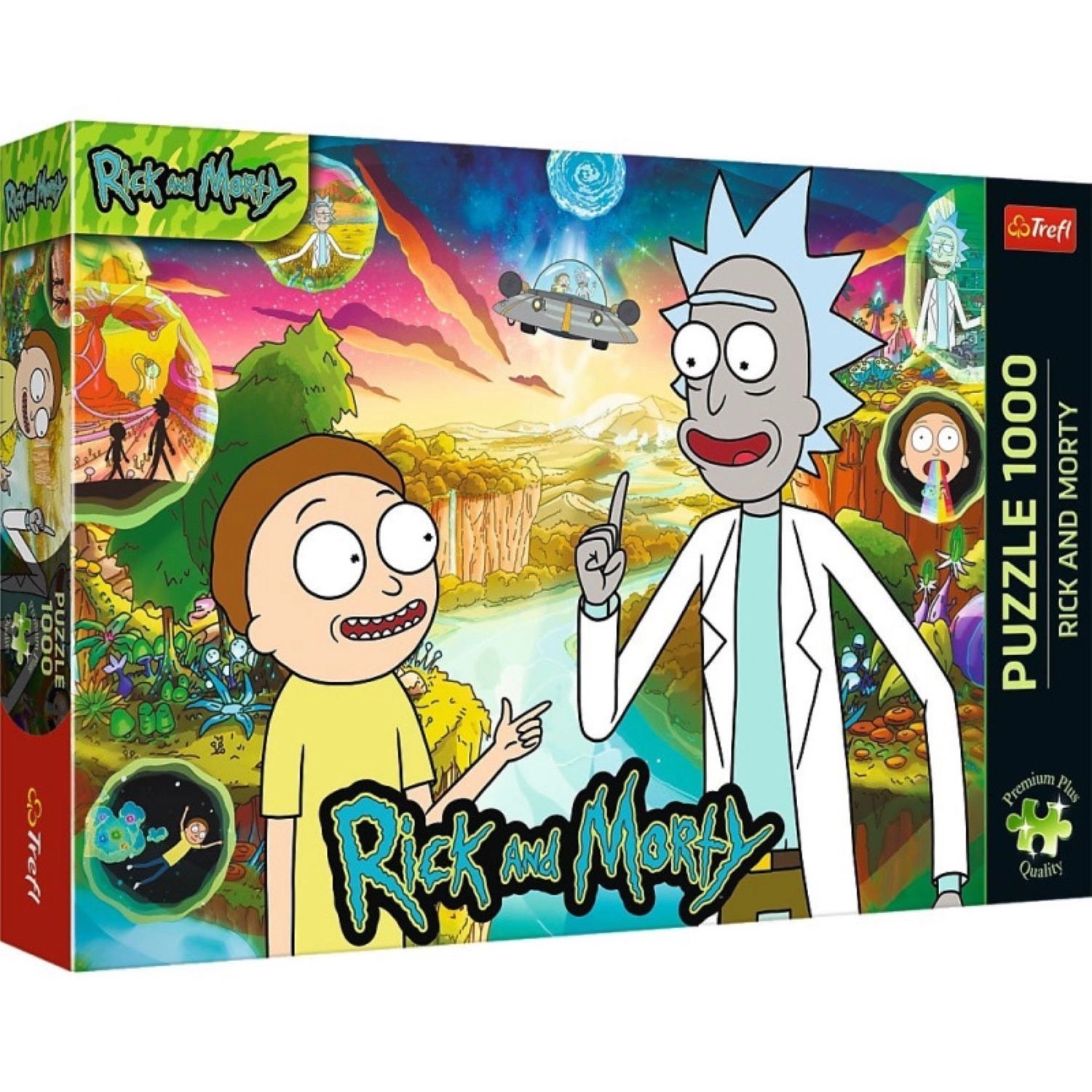 Puzzle Rick i Morty 1000 elementów