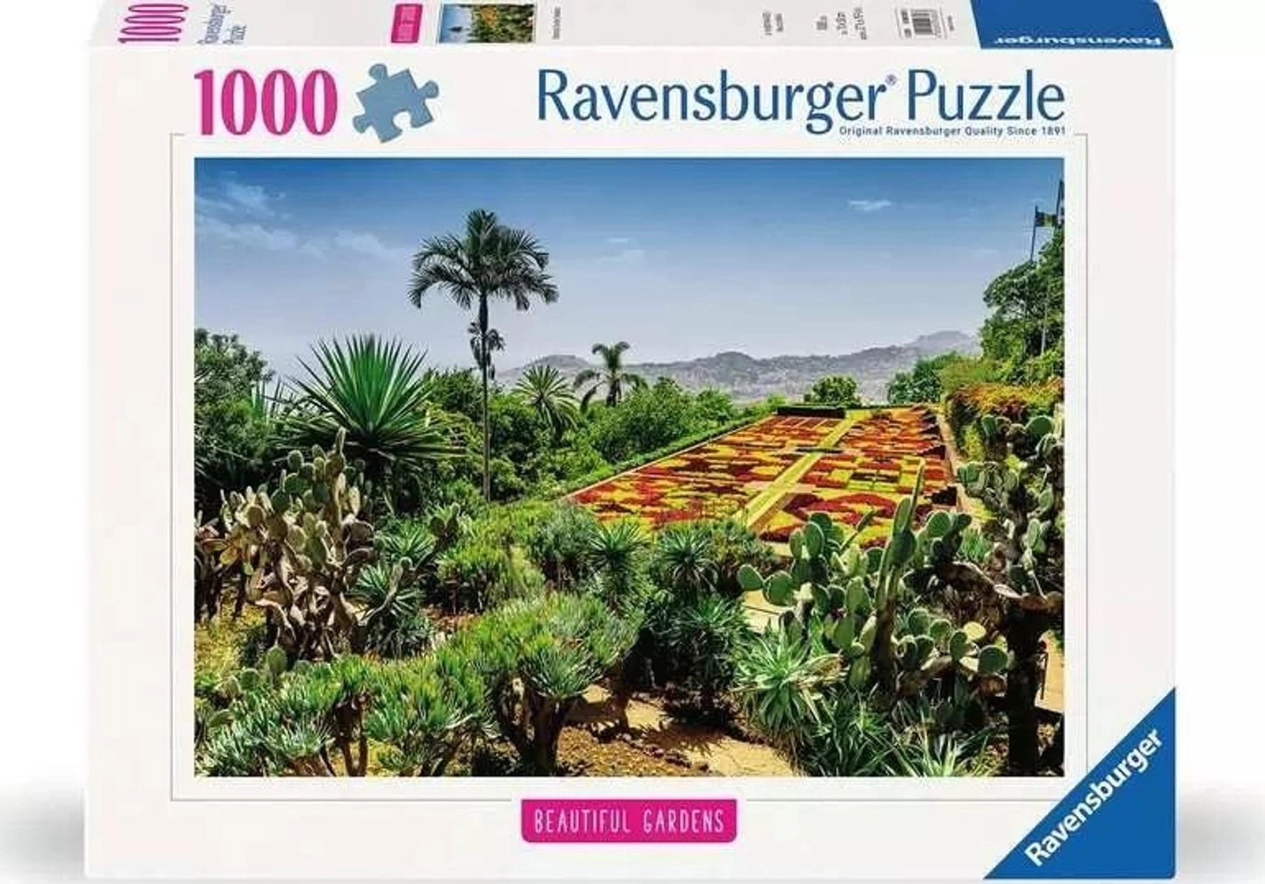 Puzzle Ogród Botaniczny Madera 1000 elementów