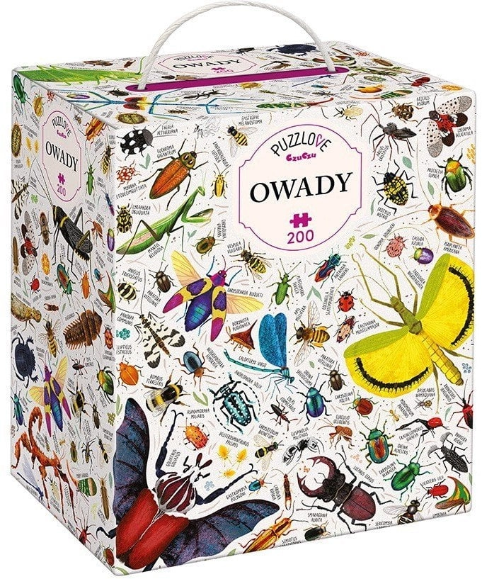 Puzzle Puzzlove Owady 200 elementów