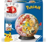 3D Kula Pokemon 72 elementy