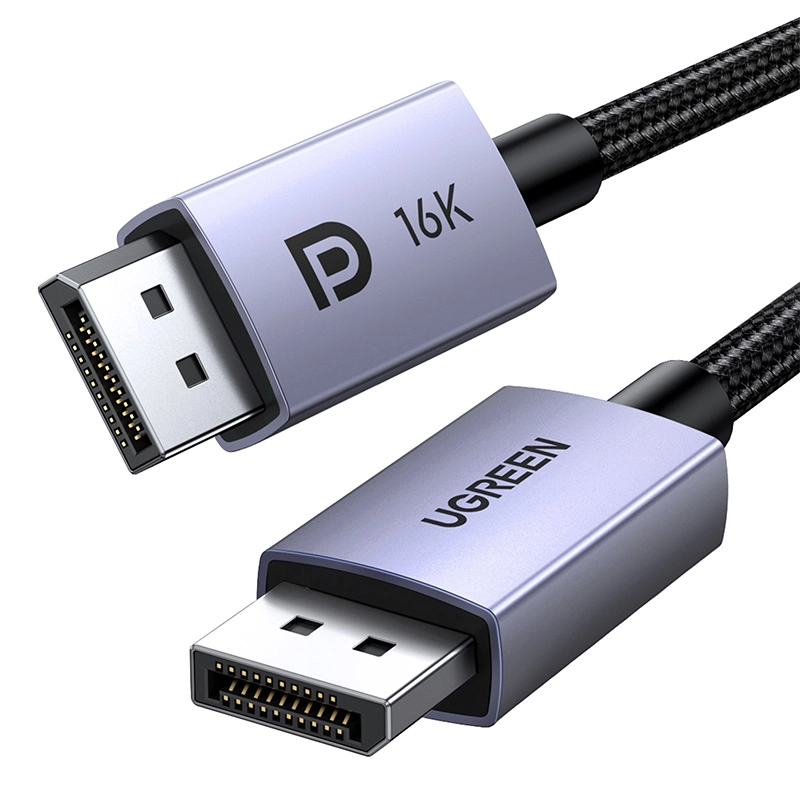 Kabel DisplayPort UGREEN DP118 16K 1m Czarny