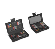 Yaxo YGSSGC01B Storage Set na 24 gry do Nintendo Switch / Switch 2 Techno Black