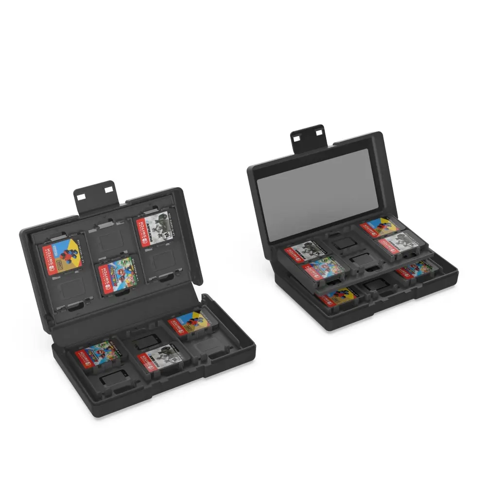 Etui Yaxo YGSSGC01B Storage Set na 24 gry do Nintendo Switch / Switch 2 Techno Black
