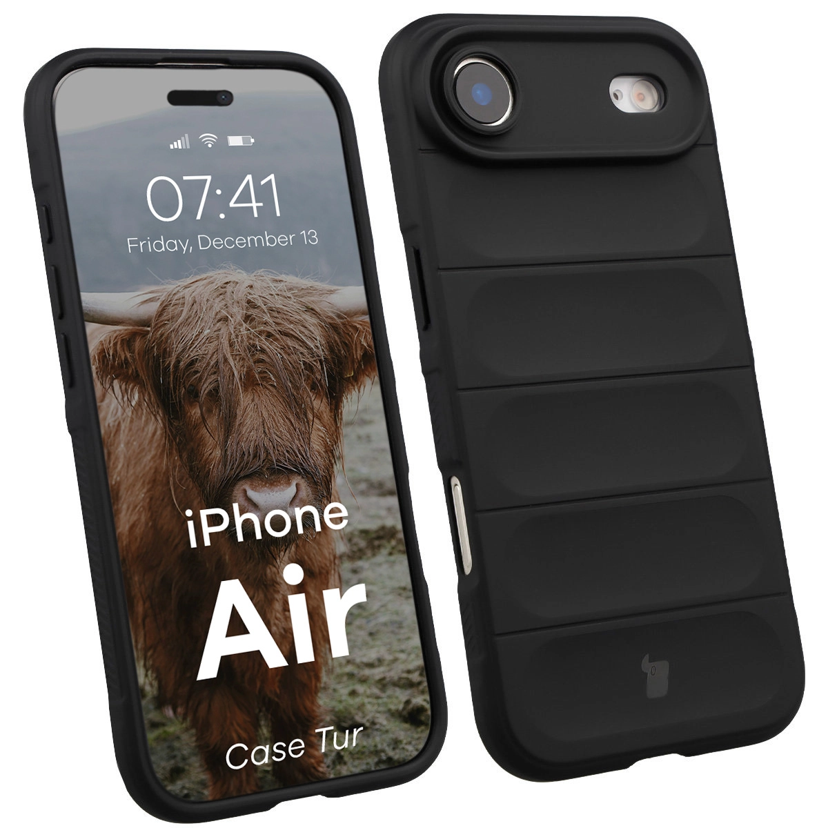 Etui Bizon Tur do Apple iPhone Air Czarny