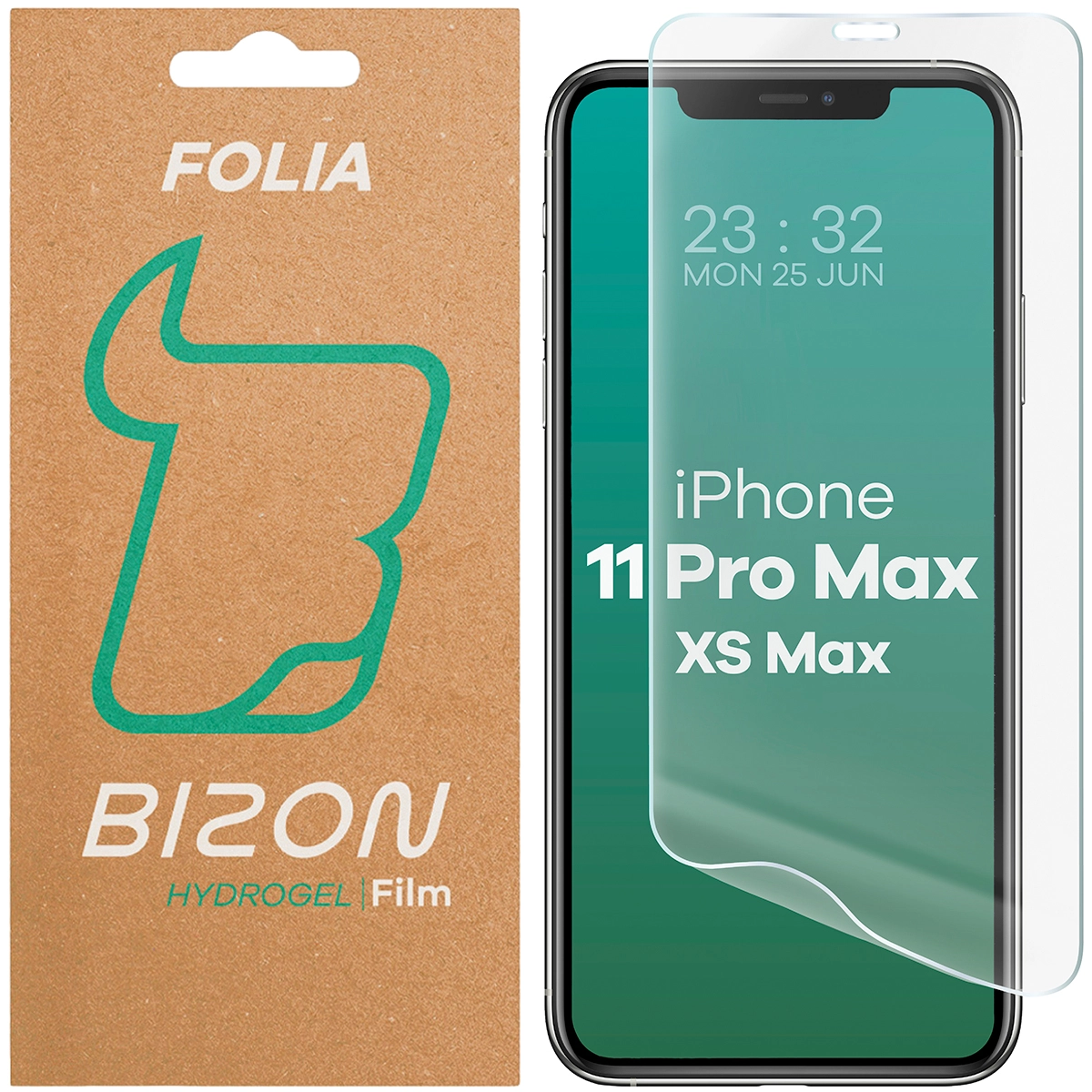 Folia hydrożelowa Bizon na ekran Hydrogel Front do iPhone 11 Pro Max / Xs Max 1 sztuka