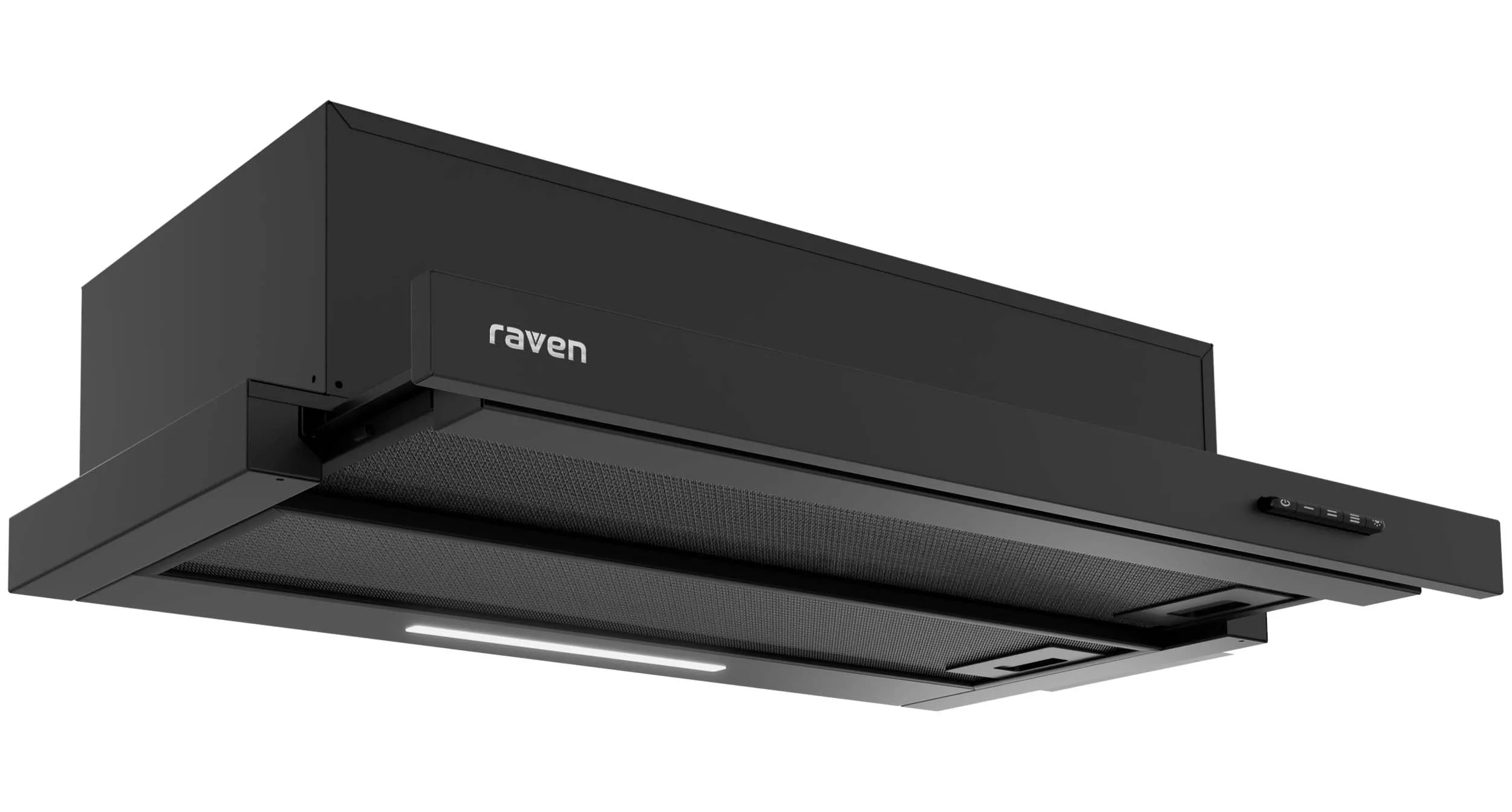 фото Вытяжка телескопическая Raven EOT001C Black 2