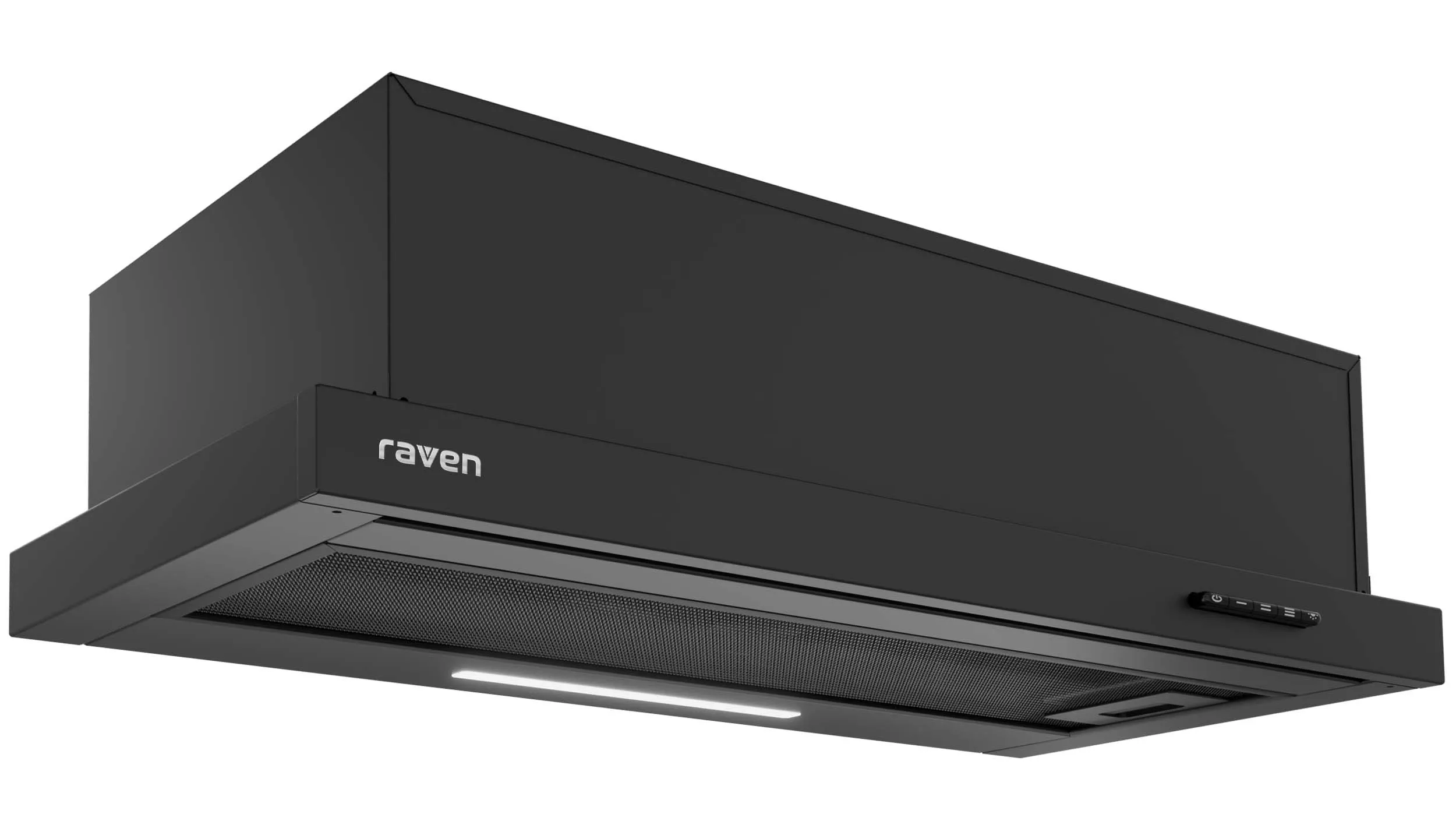 фото Вытяжка телескопическая Raven EOT001C Black 1