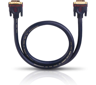 Kabel DVI Oehlbach OE 9174 7,5m Czarny