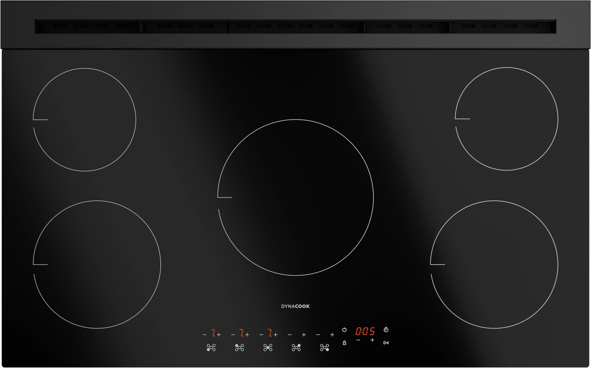 Płyta gazowa Dynaxo DynaCook X5 Classic G20 2E 83 cm