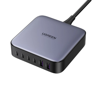 Ładowarka sieciowa UGREEN CD271 2xUSB-A, 4xUSB-C, GaN, 200W Czarny
